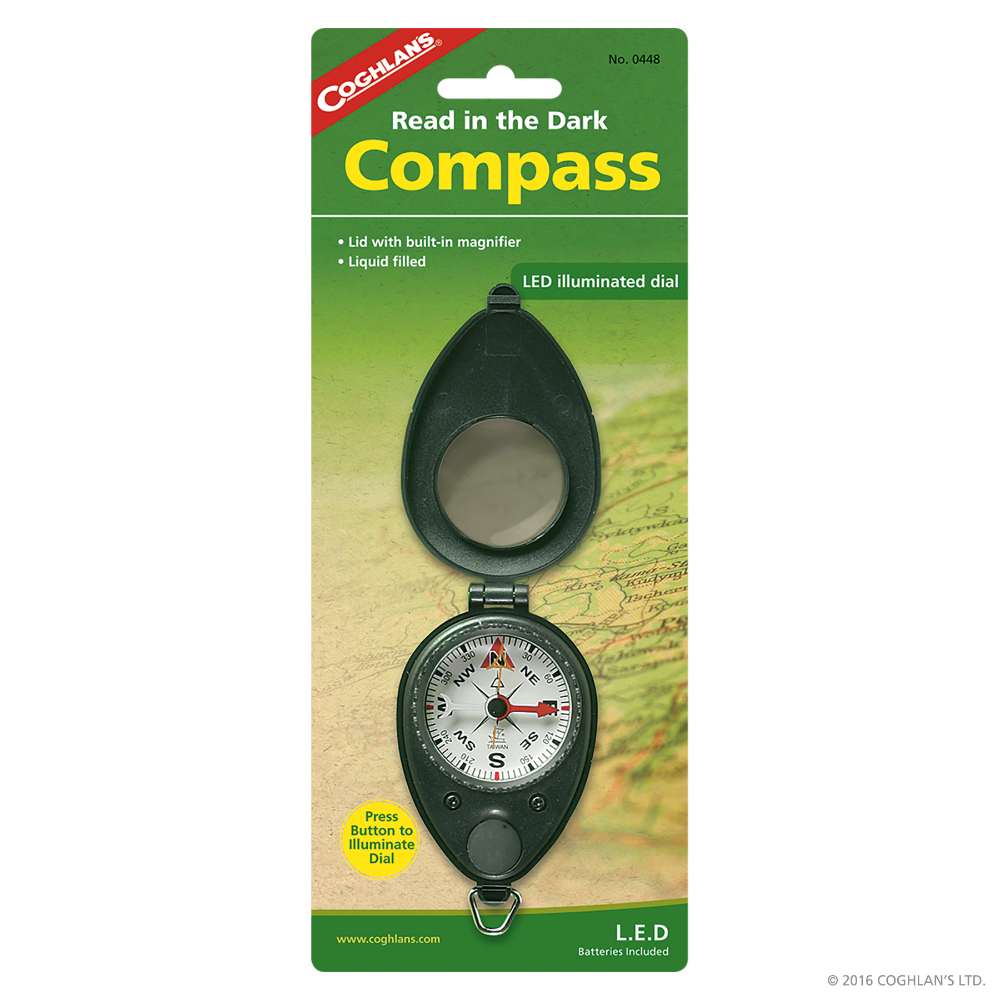 Coghlan's Compass W/LED Dial 1 Coghlan's Compass W/LED Dial