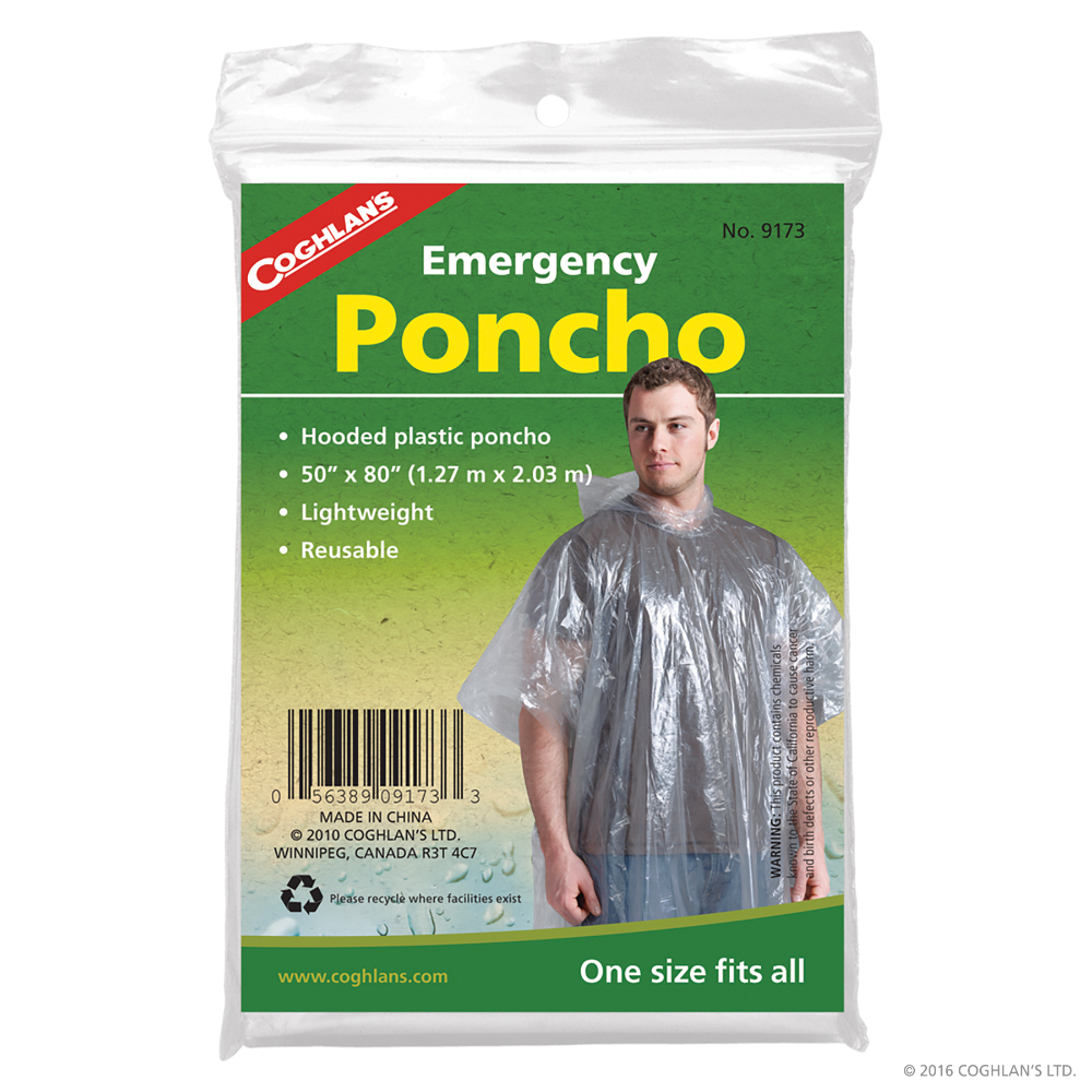 Coghlan's Emergency Poncho 1 Coghlan's Emergency Poncho