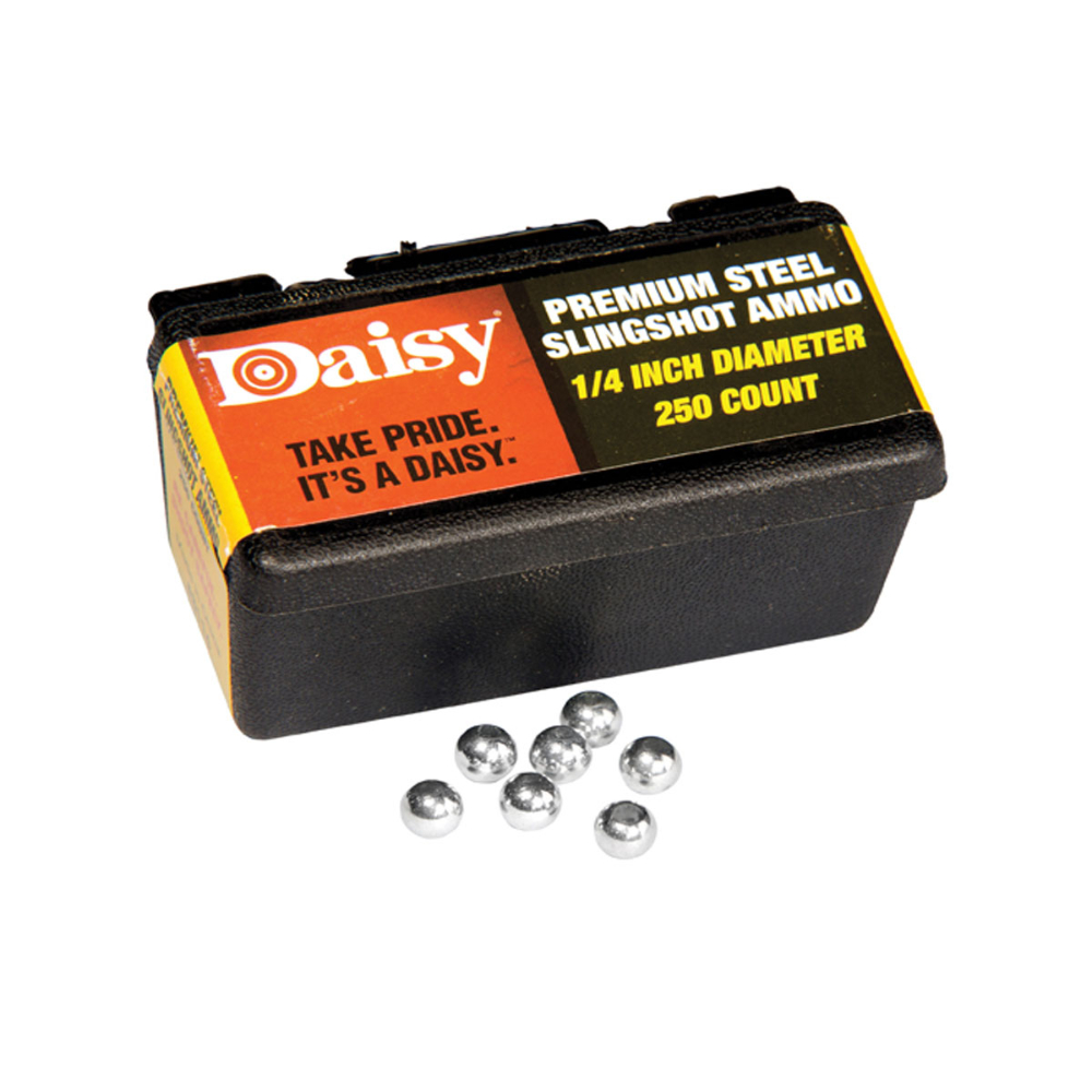 Daisy 1/4" Steel Slingshot Ammo 1 Daisy 1/4" Steel Slingshot Ammo