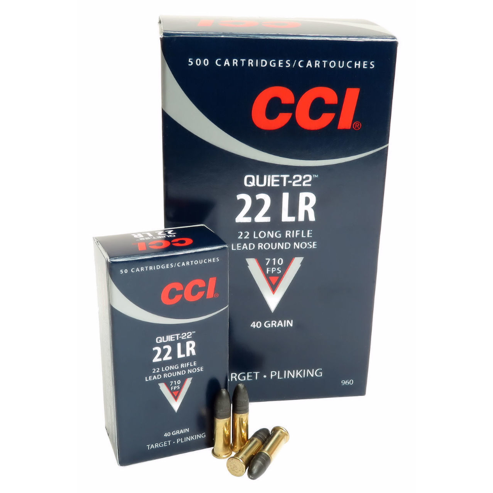 CCI Quiet-22 22 L/R Ammunition 1 CCI Quiet-22