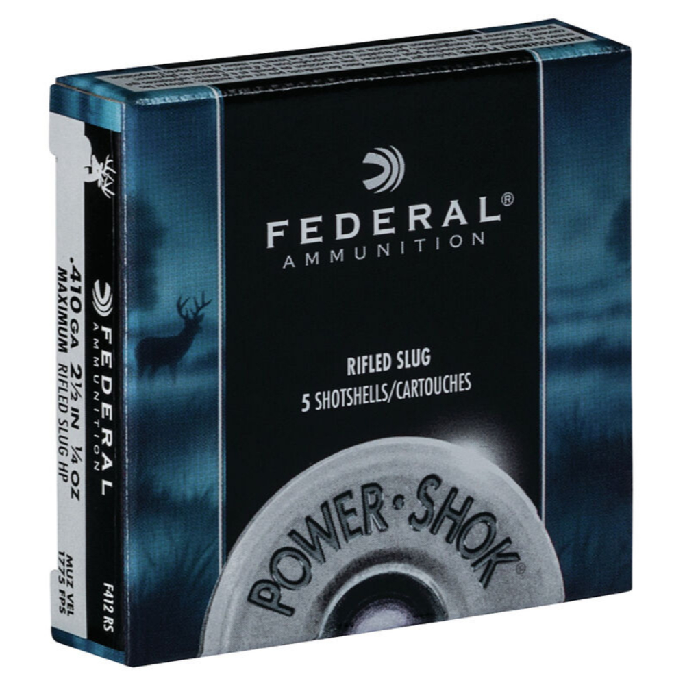 Federal Power-Shok 410ga Rifled Slugs 1 Federal Power-Shok 410ga Rifled Slugs