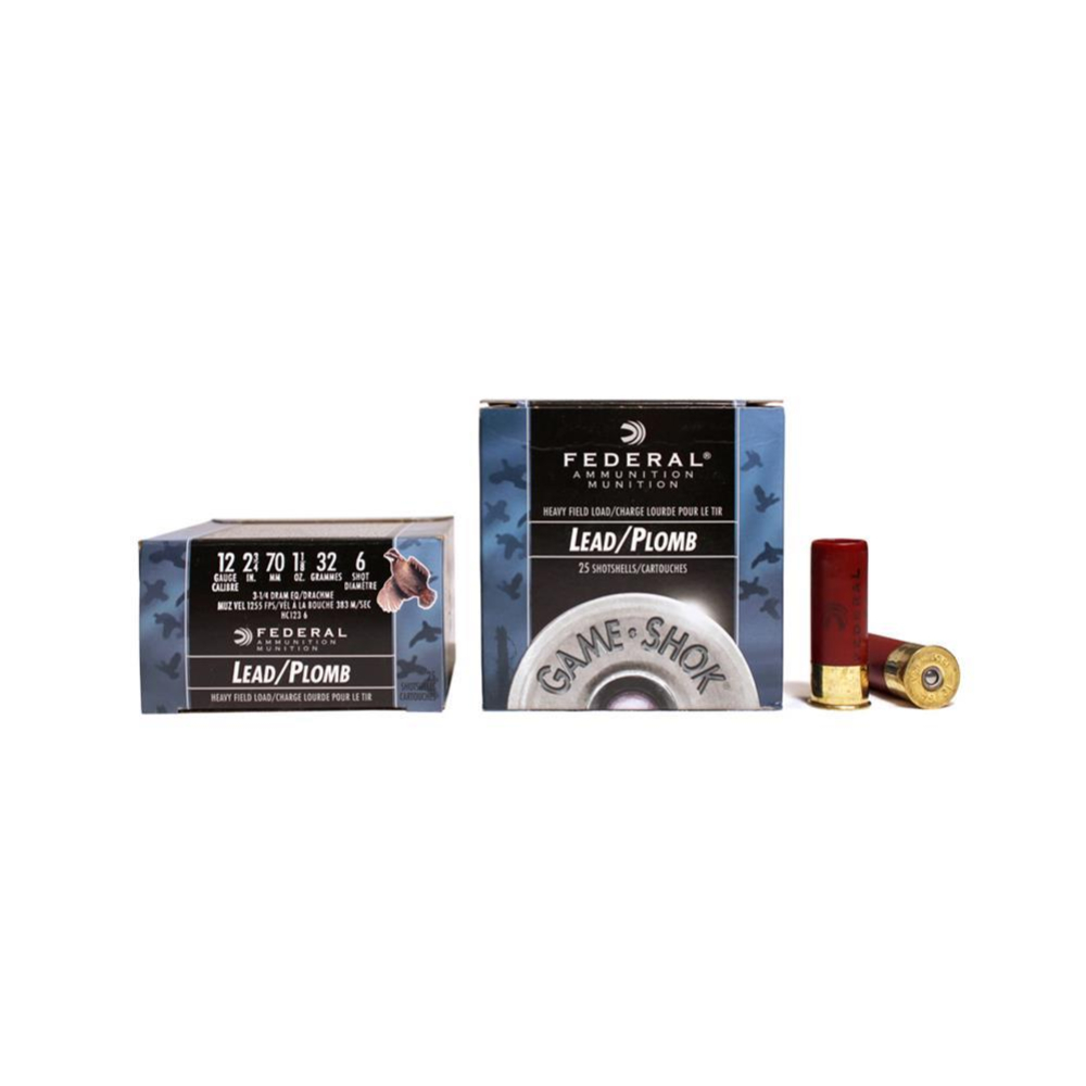 Federal Game Shok Heavy Field 12ga Shotshells 1 Federal Heavy Field 12ga Shotshells
