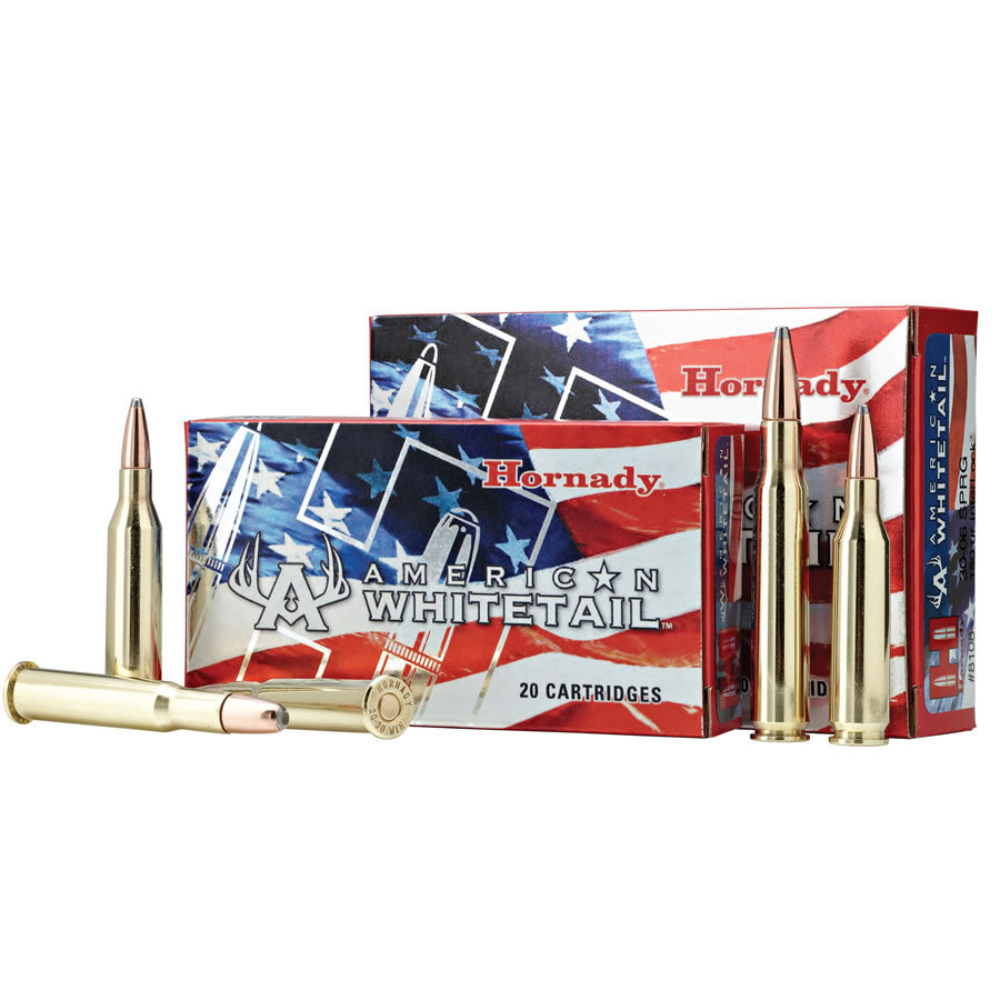 Hornady American Whitetail Rifle Ammunition 1 Hornady American Whitetail Rifle Ammunition
