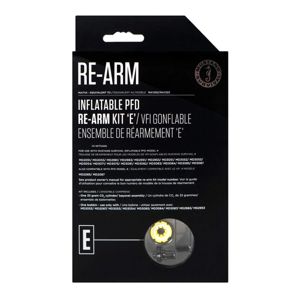 Mustang Manual Re-Arm Kit E MA7114 2 Mustang Re-Arm Kit 7114