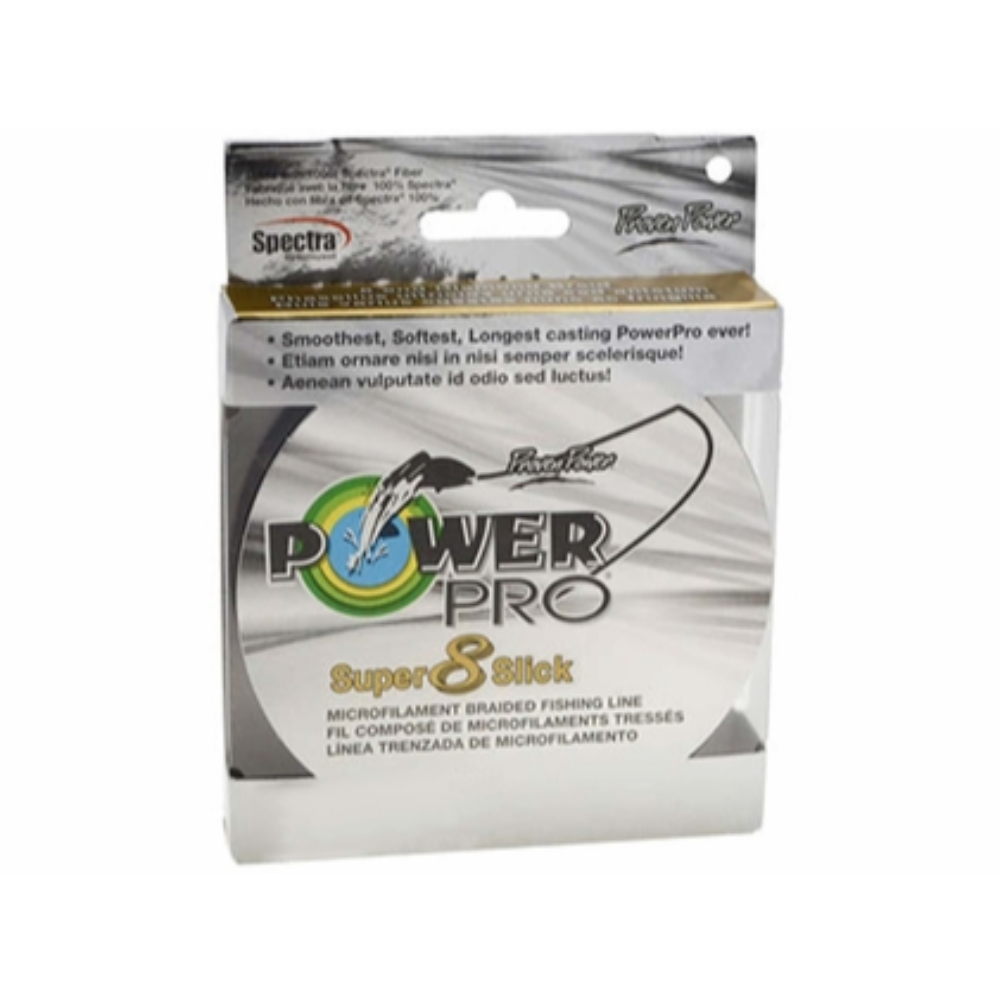 Power Pro Super Slick Green Braided Line 1 Power Pro Super Slick Braided Line