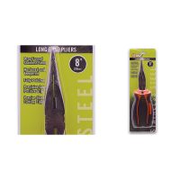 P-Line S/S Long Nose Pliers 8"