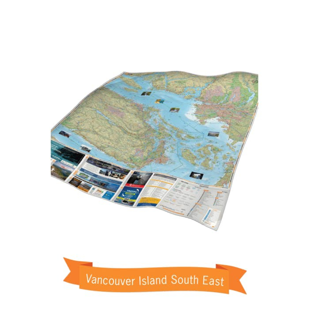 Backroad Mapbook Vancouver Island Waterproof Maps 3 Backroads Vancouver Island South Map