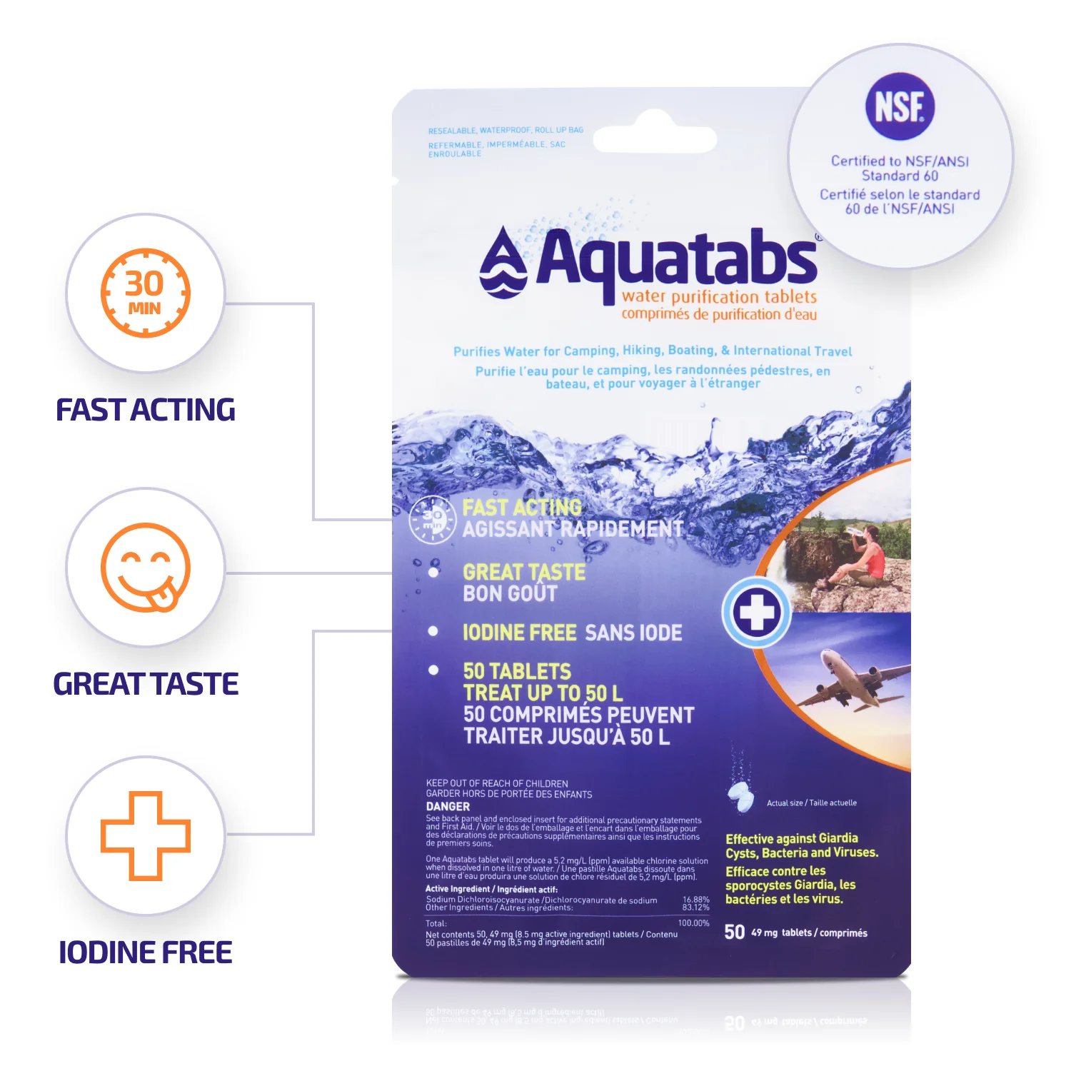 Aquatabs Water Purification Tablets 1 Aquatabs