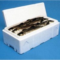aqua-pak styrofoam cooler