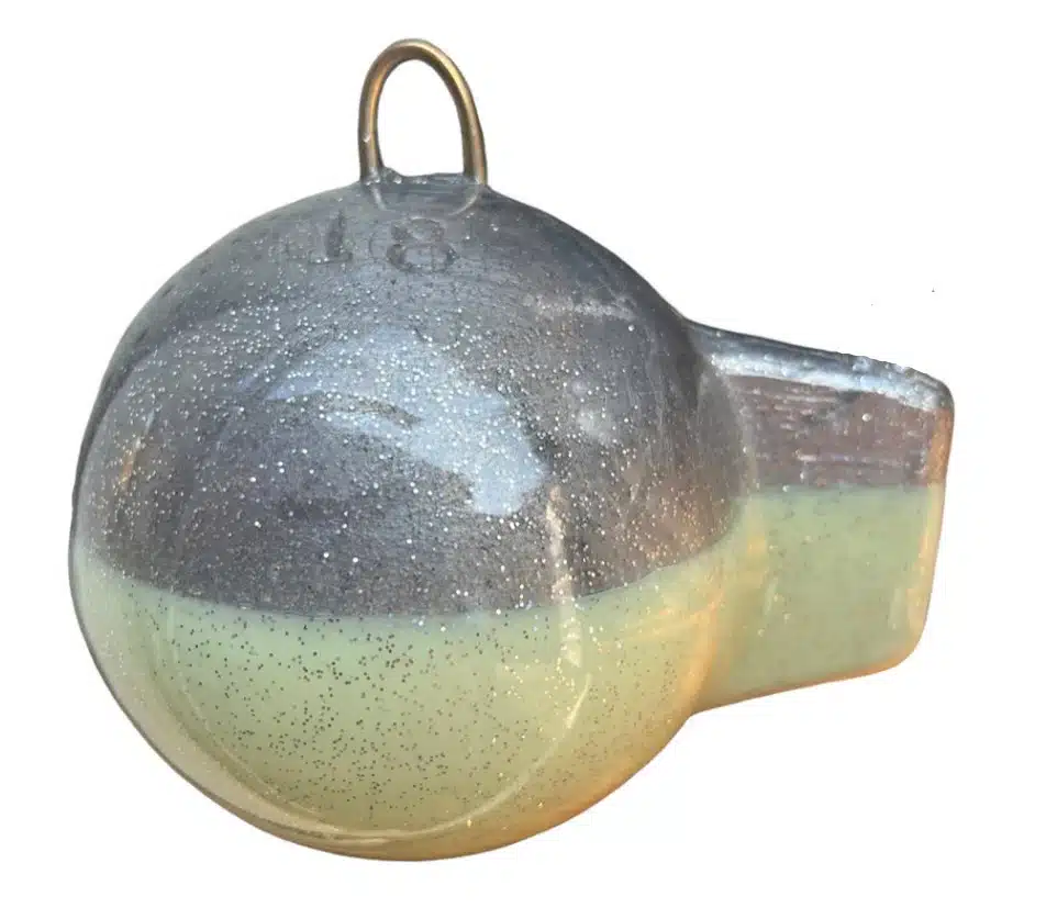 Coated Cannonball with Fin 1 coated cannonball