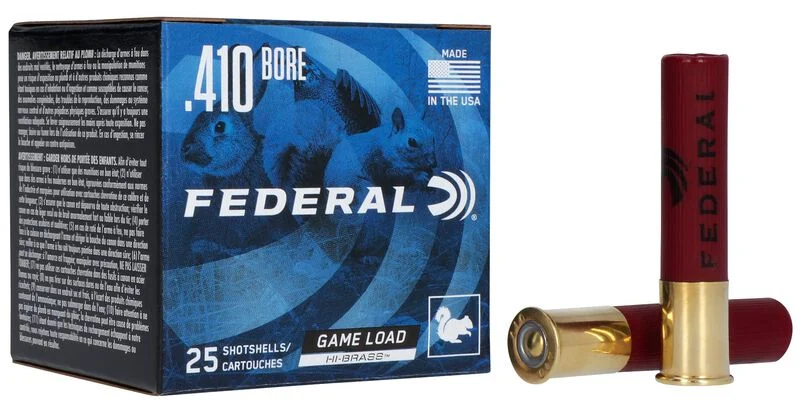 Federal Game Load 410-shotshells 1 federal game load 410