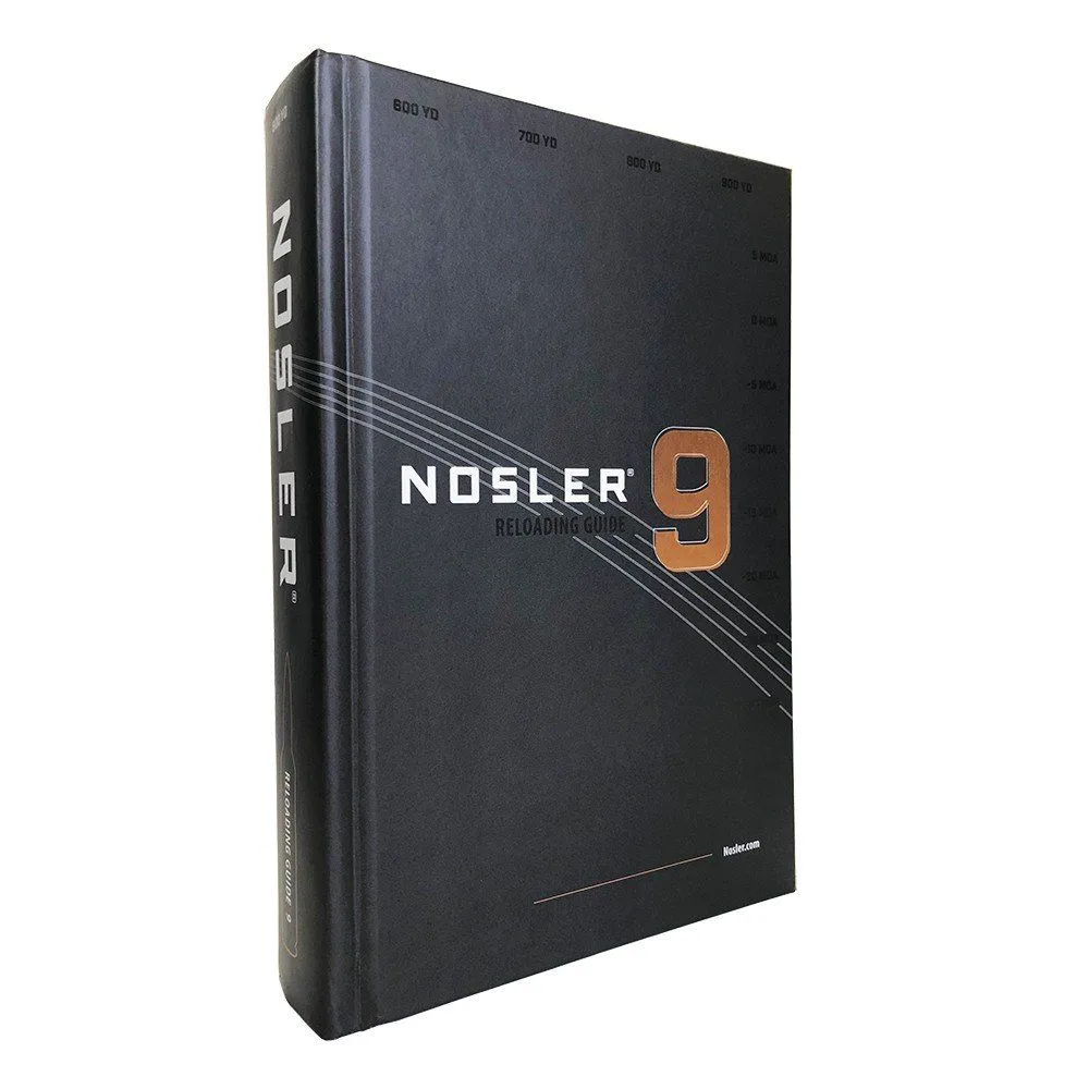 Nosler Reloading Guide 9 1 nosler reloading guide