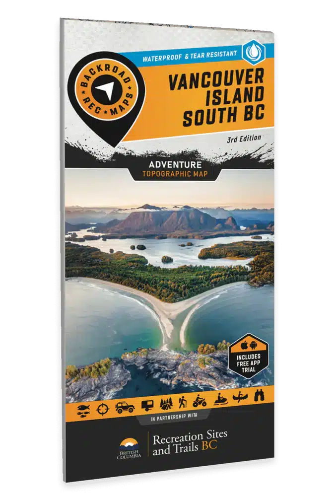 Backroad Mapbook Vancouver Island Waterproof Maps 1 Backroad Mapbook South Island Map