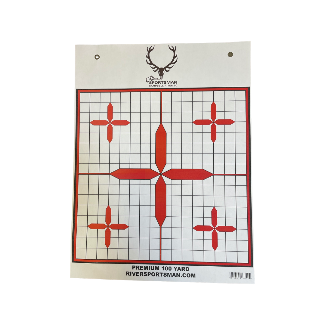 River Sportsman 10 Pack Paper Targets 1 RS paper Targets