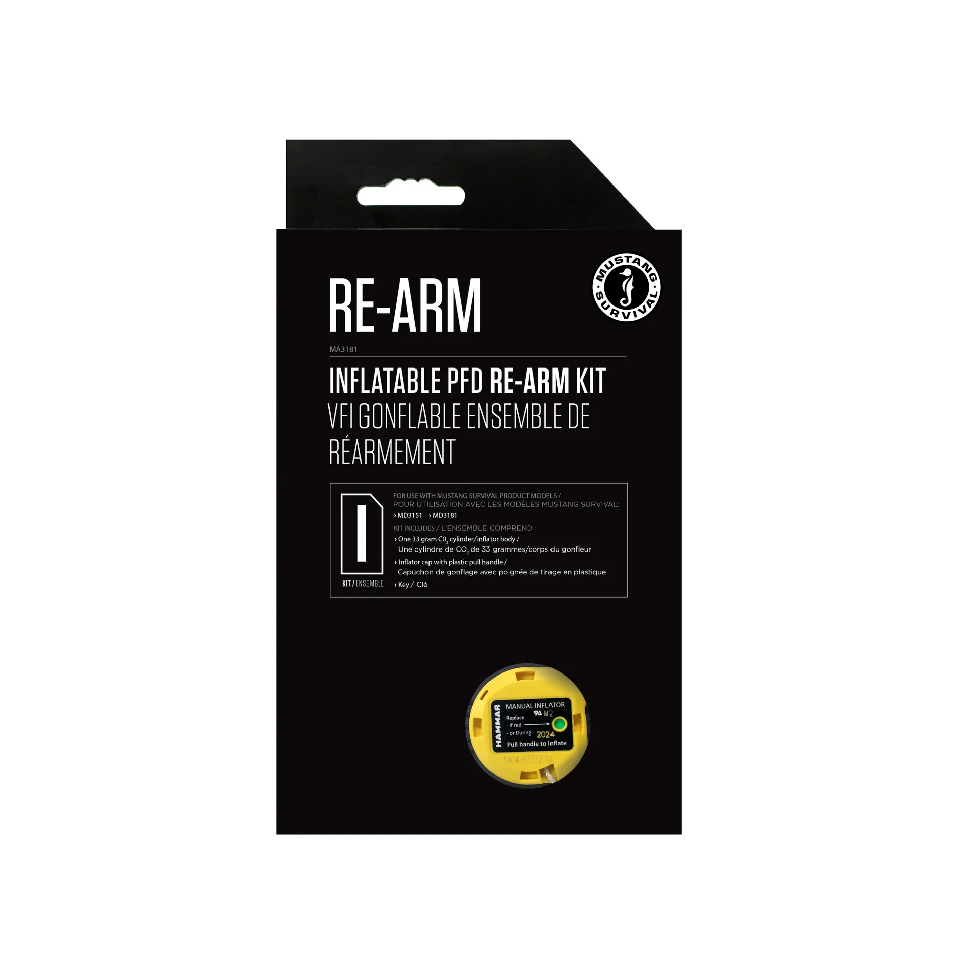 Mustang Hammar Manual Re-Arm Kit 33g MA3181 1 Mustang Hammar Manual Re-Arm Kit 33g I