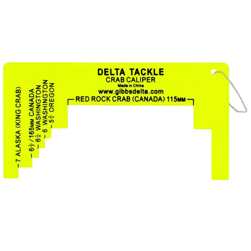Delta Crab Ruler 1 delta crab ruler