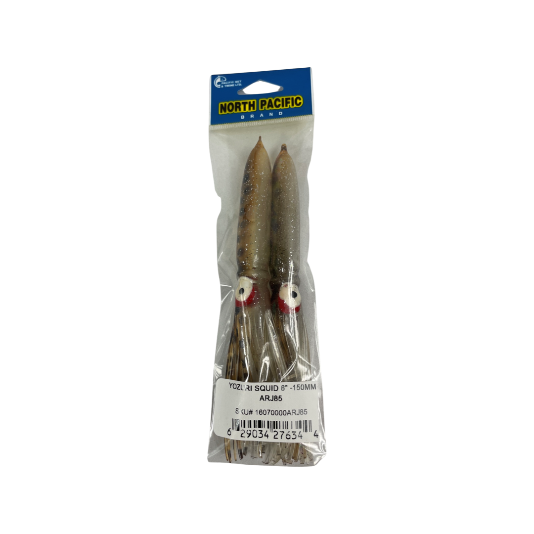 North Pacific Squid Hoochie Unrigged 2pk 1 n.p squid hoochie turd yo-zuri