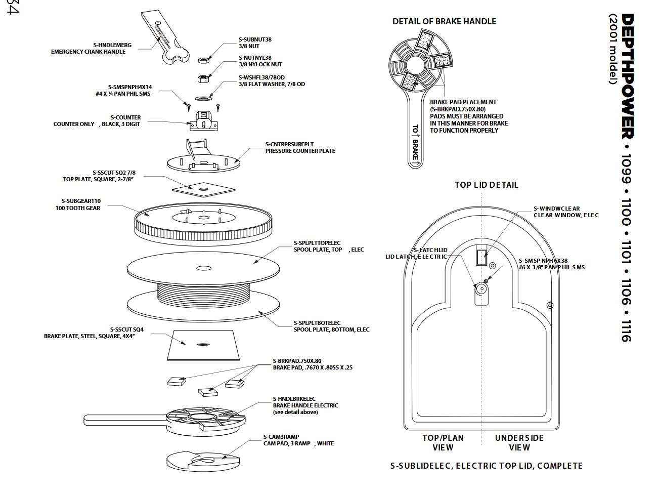 Scotty Downrigger Repair Parts 4 Scotty Downrigger Repair Parts - Image 4