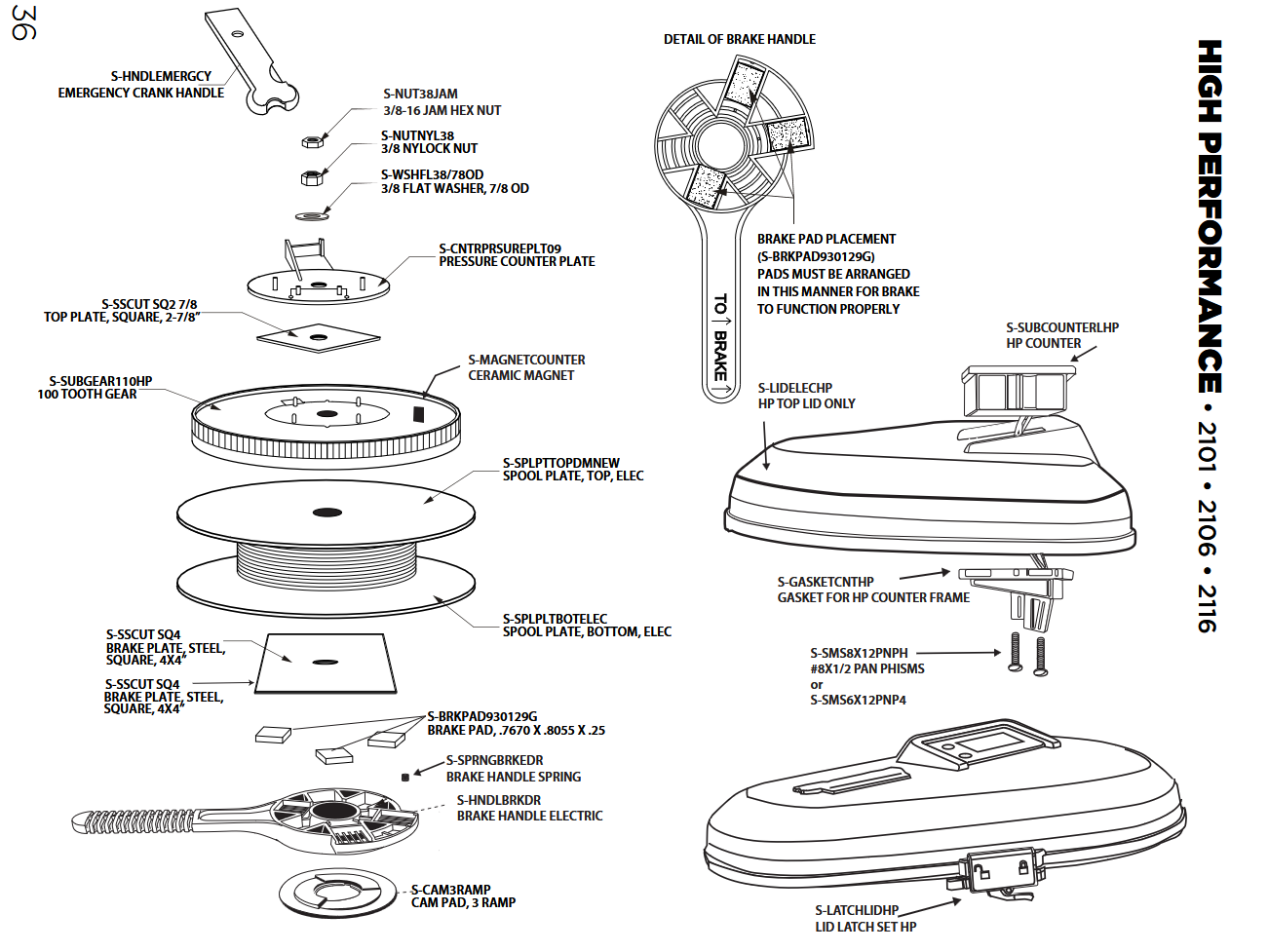 Scotty Downrigger Repair Parts 2 Scotty Downrigger Repair Parts - Image 2