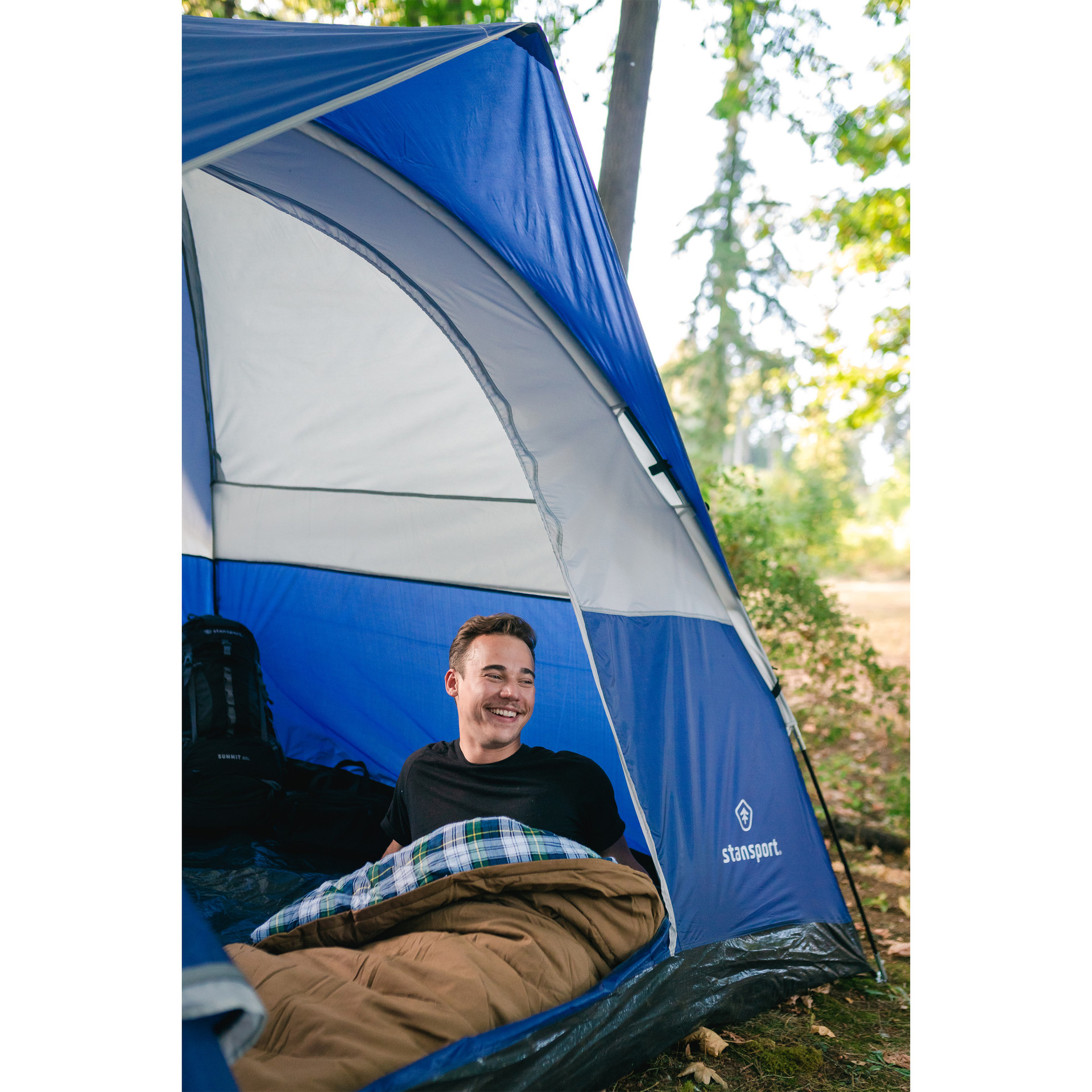 Stansport White Tail Canvas Sleeping Bag 4 Stansport White Tail Canvas Sleeping Bag - Image 4