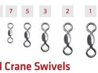 Pucci Nickel Crane Swivels